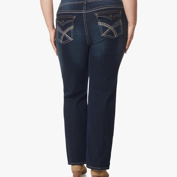 WallFlower Luscious Curvy Bootcut Jeans for Women Mid-Rise  Stretch Denim Sz 24S - Picture 2 of 11